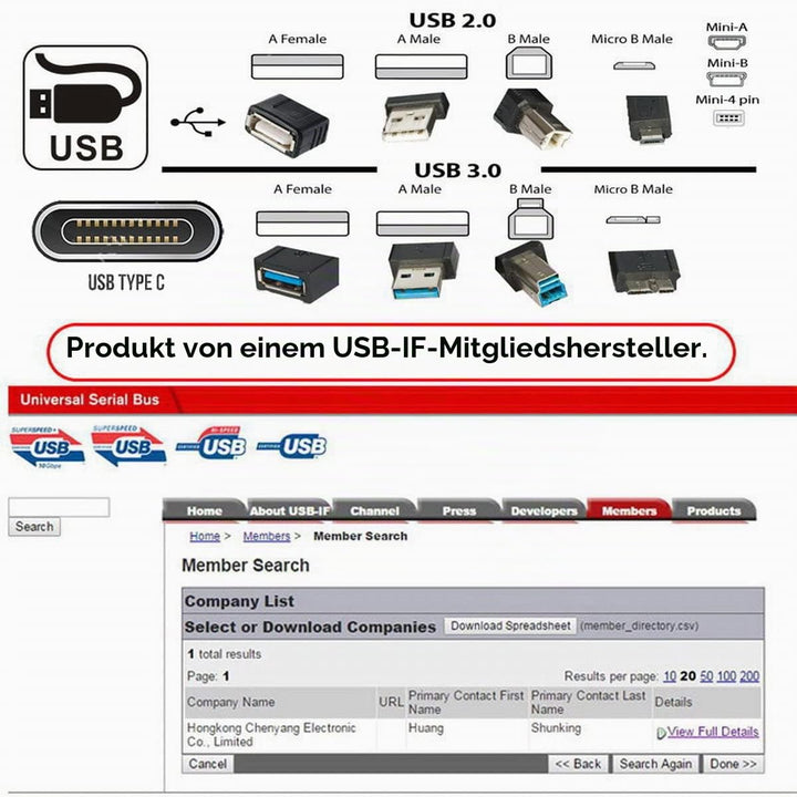 CY Kabel für USB 3.0 zu Power Over eSATA DC5V USB 2.0 auf HDD SSD ODD Disk eSATAp Konverter USB-A 10