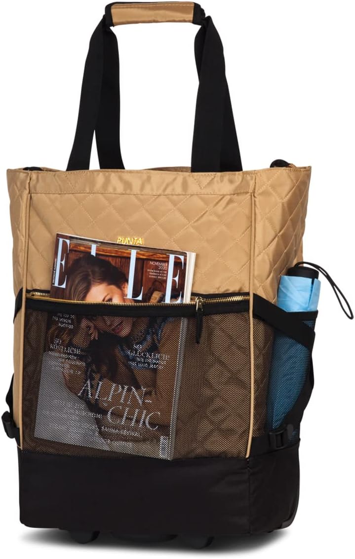 Punta einkaufswagen Wheel Classy 33 Liter Polyester beige