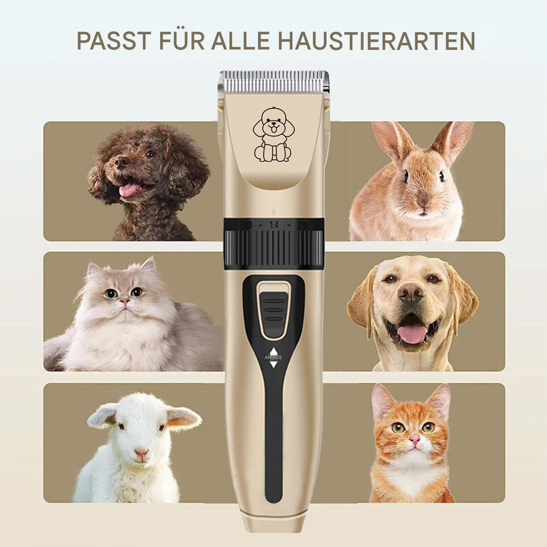Haarschneider Für Haustiere,Leiser USB-Akkutrimmer Zur Fellpflege Für Hunde | Akkubetriebener Trimme