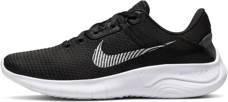 Nike Damen W Flex Experience Rn 11 Nn Sneaker 36.5 EU Black White Dk Smoke Grey, 36.5 EU Black White