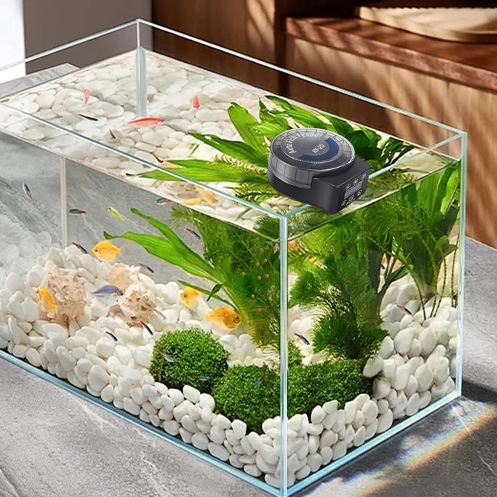 futterautomat Mit Einstellbarer 6-Stufen-Kontrolle - Automatischer Betta Futterautomat - 140ml Timer