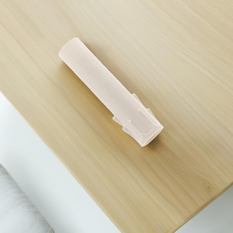 VICASKY 15 Stück Kerzenhülsen Aus Kunststoff 3X10Cm Tropfenförmige Kerzenmanschetten Für Kronleuchte