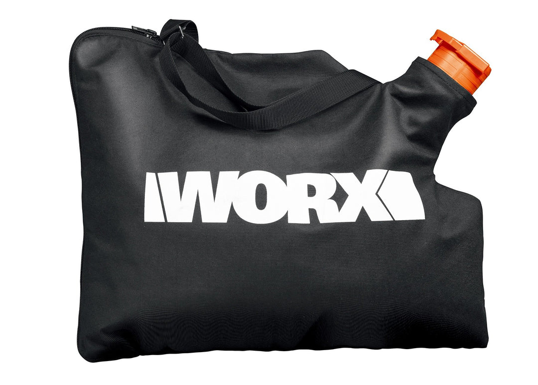 WORX 50026858 Trivac Collection Gebläse und Vakuumbeutel, schwarz, Schwarz