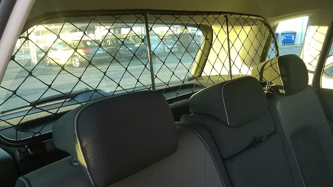 ERGOTECH Trennnetz Trenngitter kompatibel mit Volkswagen Golf Sportsvan RDA65-S8, für Hunde und Gepä