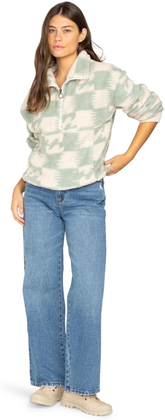 Billabong Damen Auszeit Sweatshirt XL Crystal Cove, XL Crystal Cove