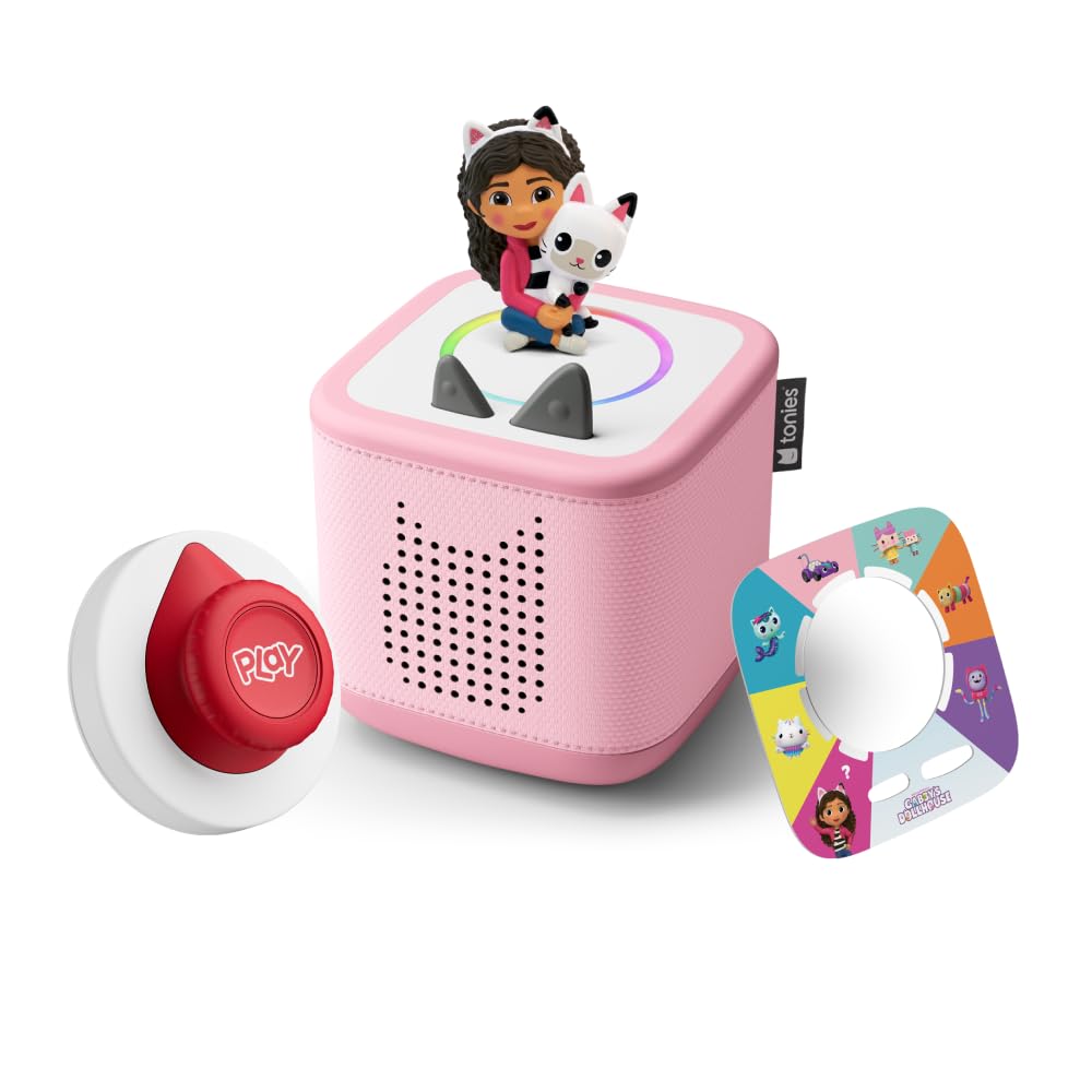 tonies Toniebox 2 Tonieplay Bundle Incl. 1 Tonieplay Spiel + Controller + Tonie: Gabby's Dollhouse,