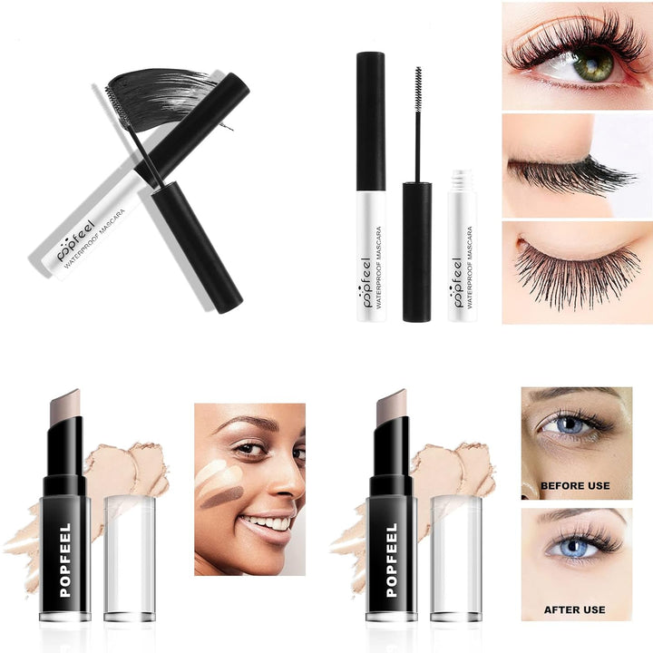 CHSEEO 34 Stück Mehrzweck Make-up-Set All-in-One Make-up-Geschenkset Kosmetik-Palette Starter Kit Li