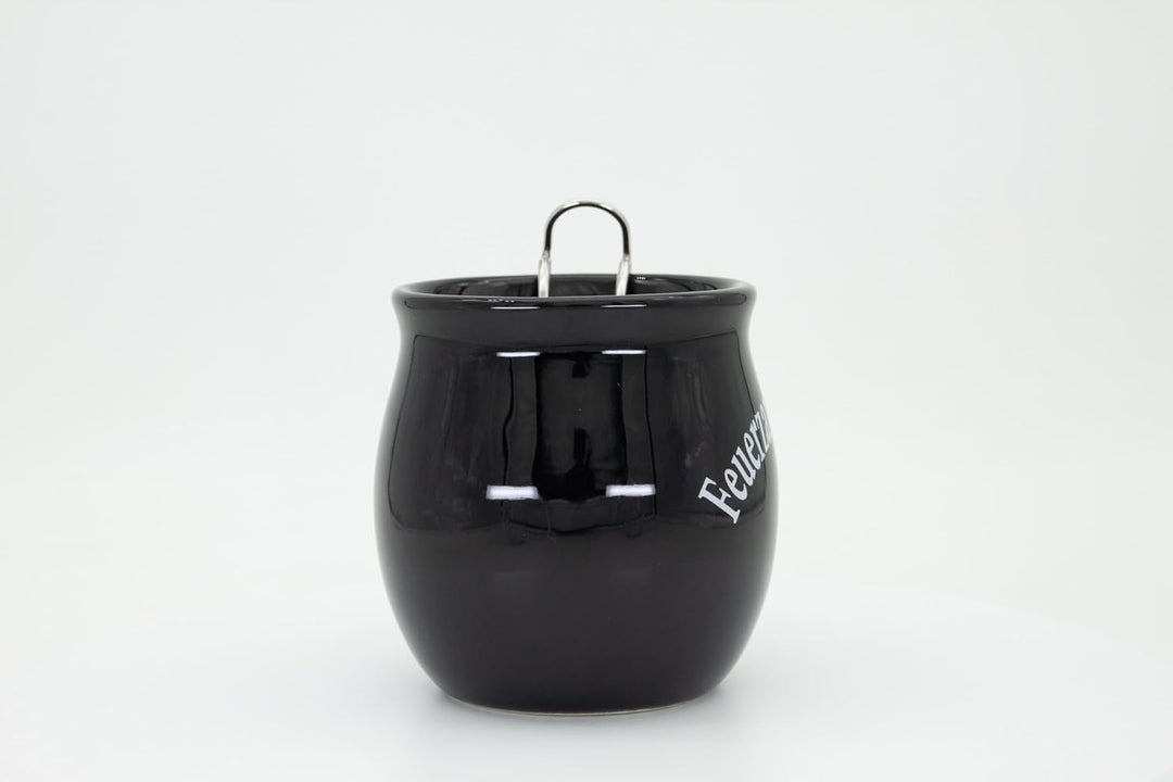 Feuerzangentasse 6er im Karton, Schwarz - für Feuerzangenbowle