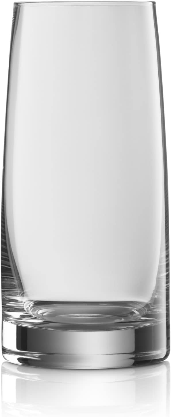 WMF Kineo Longdrinkgläser Set 4-teilig, hohe Trinkgläser, Cocktailglas 360ml, Kristallglas, feiner M