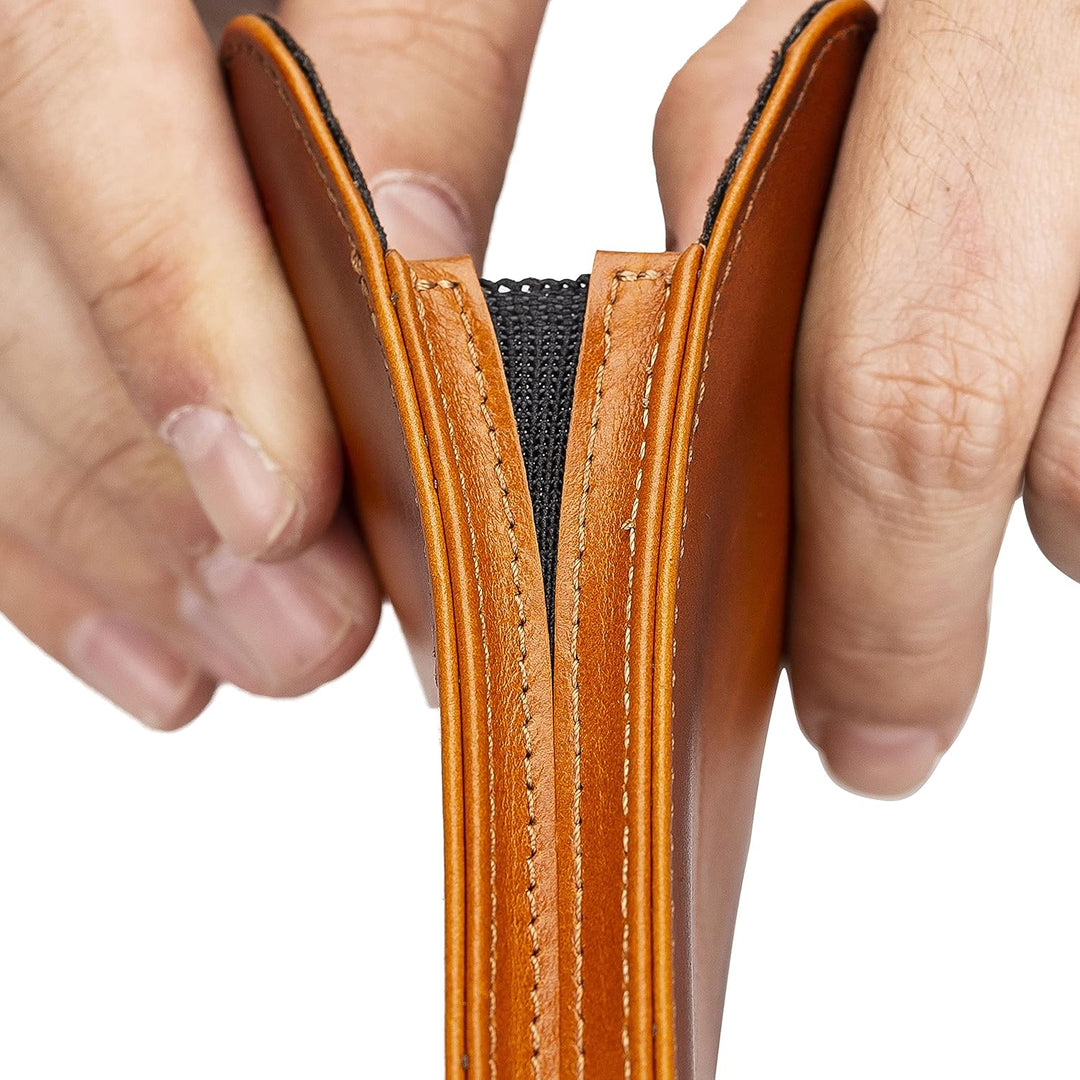 Solo Pelle Lederhülle für das iPhone 14 Plus + 14 Pro Max und alle Geräte bis 6.7 Zoll Case Leder Hü