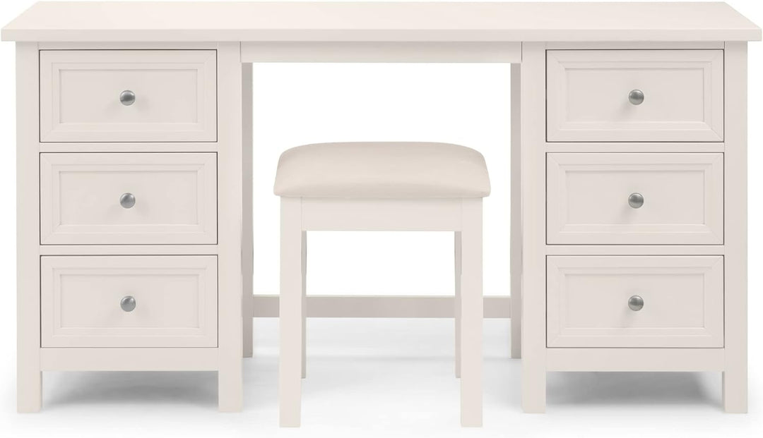 Julian Bowen Maine Schminkhocker, weiss Weiss (Surf White), Weiss (Surf White)