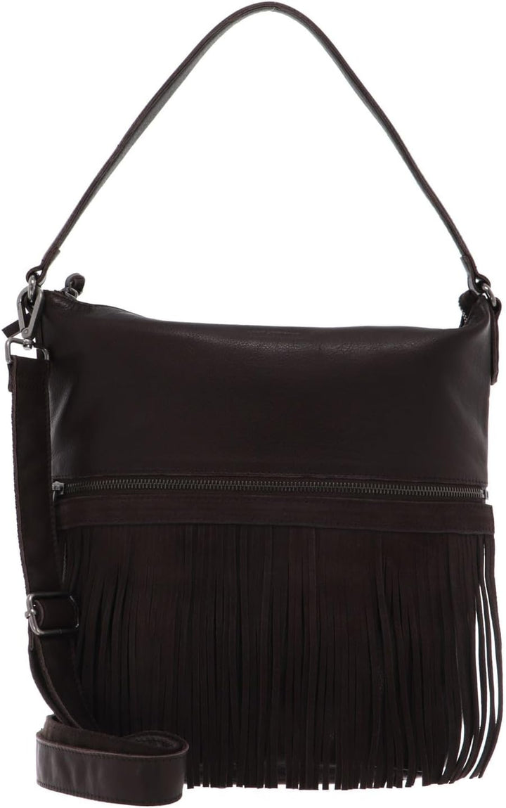 FredsBruder Hub Beuteltasche Dunkelbraun