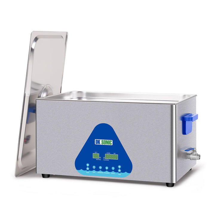 DK SONIC 22L digital stainless steel ultrasonic cleaning equipment with half-wave and full-wave mode