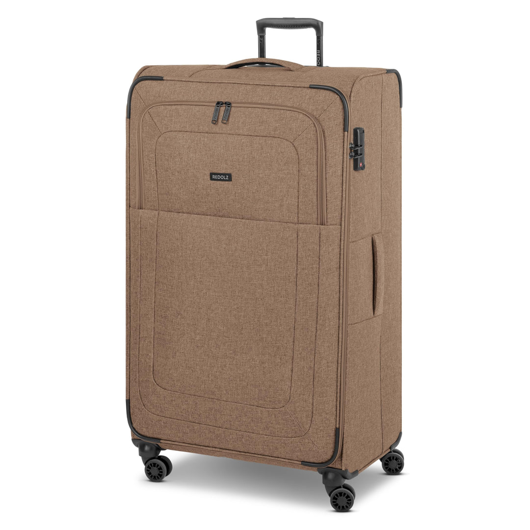 REDOLZ XL Jumbo 4-Rollen Koffer sehr gross 52 x 30 x 90 cm [Sondergrösse] Check-in Trolley mit TSA-S