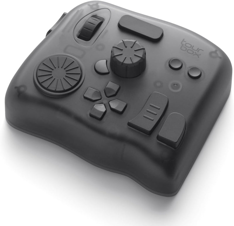 TourBox Elite, Bluetooth Editing Controller für Foto- & Videobearbeitung, Ilustration, Videoschnitt