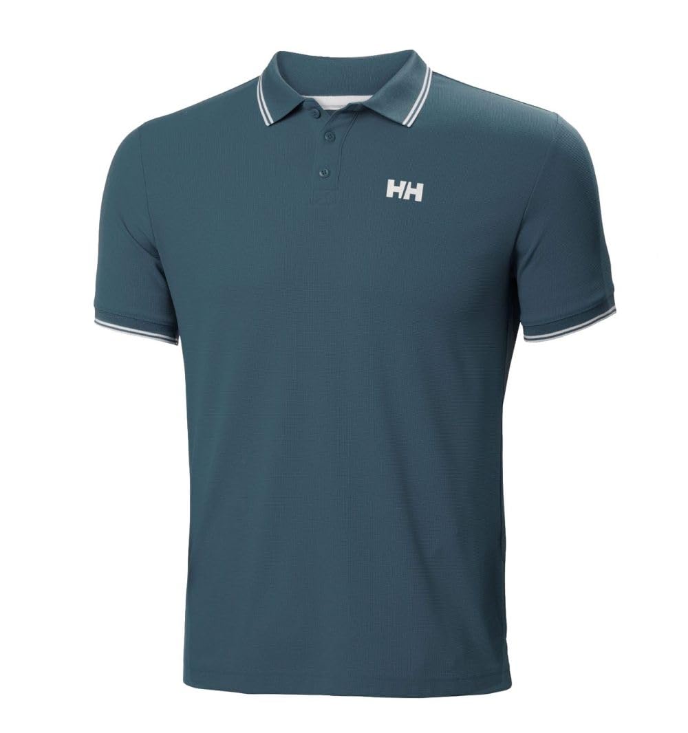 Helly Hansen Herren Kos Poloshirt Polohemd, S Marineblau