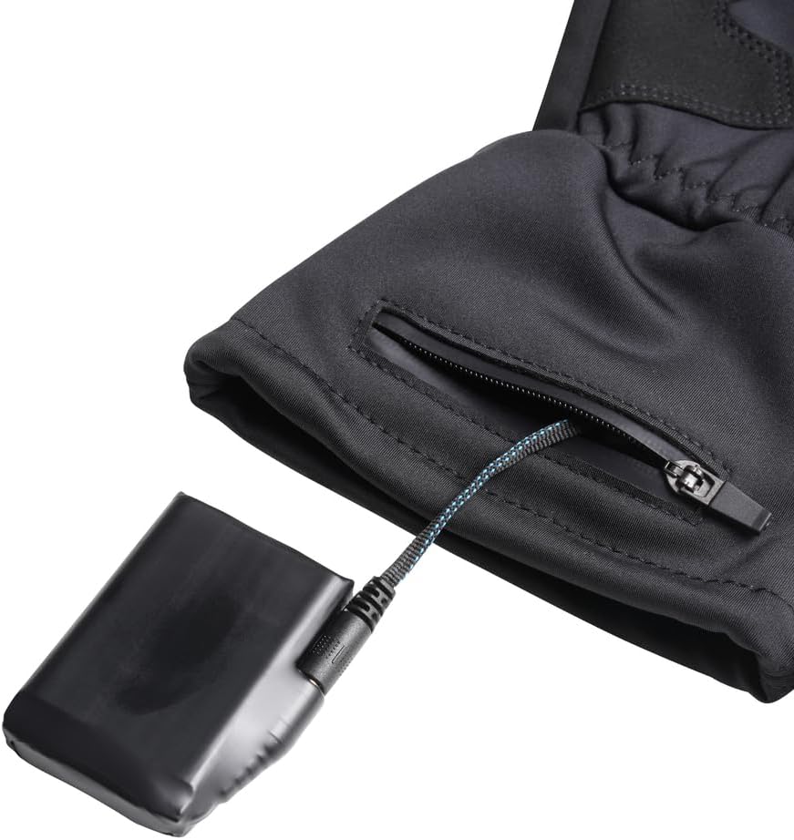 G-HEAT – Beheizbare Handschuhe für Herren & Damen mit Akku | Wasserabweisend, Winddicht, Silikon-Gri