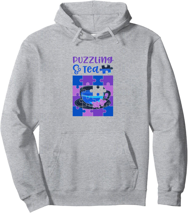 Puzzle und Tee Hobby Puzzeln Jigsaw Pullover Hoodie