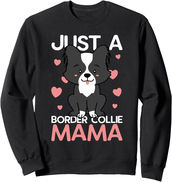 Border Collie Mama Muttertag Hundemama Sweatshirt