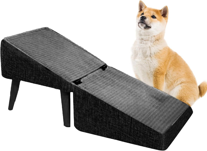 Dog Ramp - Foldable Pet Stairs Sofa Step | Non Slip Cat Dog Climbing Ramp Multifunctional Footrest S