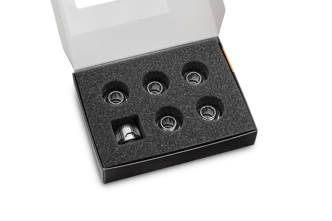 EK Water Blocks EK-Quantum Torque HDC 12-6er-Pack, Silber