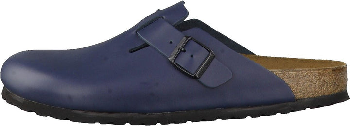 BIRKENSTOCK Herren Clogs Boston ESD 41 EU Schmal Blau, 41 EU Schmal Blau