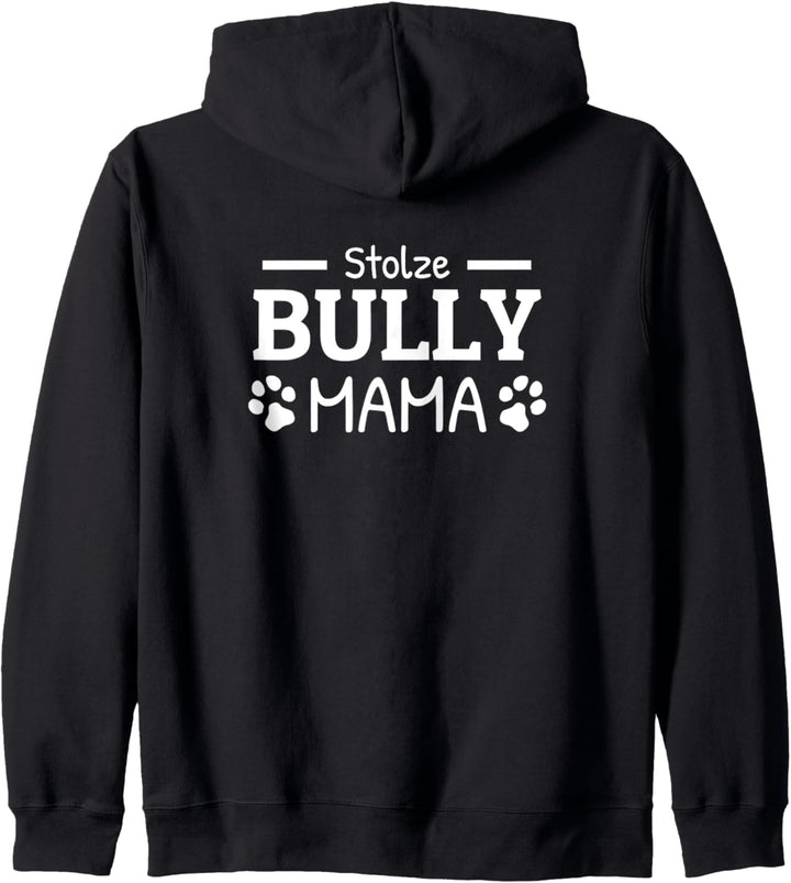 Stolze Bully Mama Frenchie Bulldogge Hunde Mama Kapuzenjacke