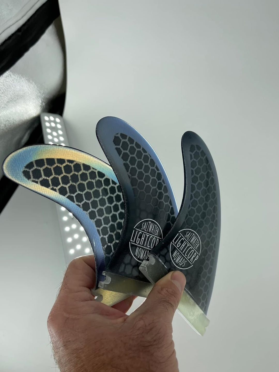 Light Thruster Fins Honeycomb Glasfiber Large Futures
