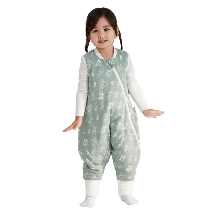 Duomiaomiao Baby Schlafsack mit füssen, Winter mit füssen,100% Baumwolle Schlafsack Baby, Baby Junge