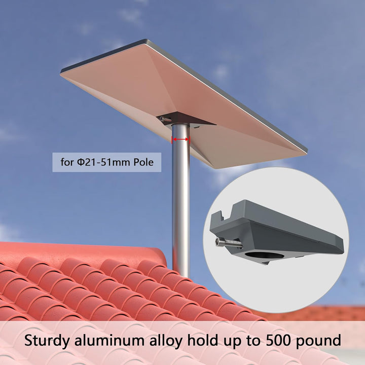 HOLACA Starlink Gen 3 Rohradapter, Dachrohr Halterung Adapter für Variable Mastgrössen (0,83"-2") Ko