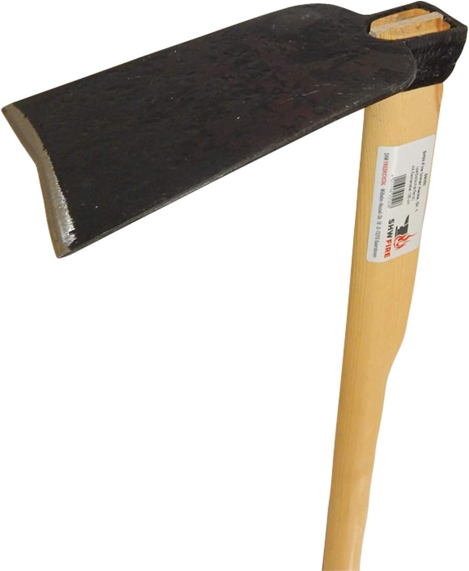 SHW-FIRE Ulmer Gartenhacke - Eschenholzstiel 135cm - Werkzeug für einfaches Gärtnern