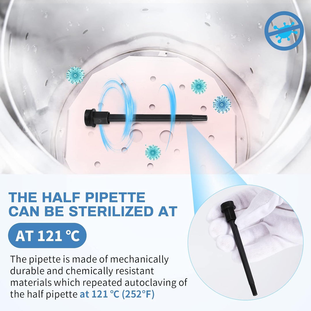 BAOSHISHAN Mikropipette Laborpipette 10-100ul Einkanalpipette Eppendorf Pipette mit 200 Pipettenspit