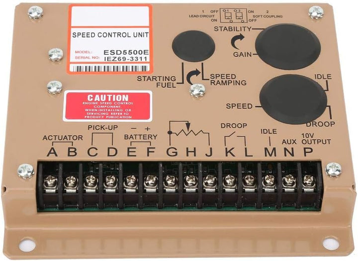 Motordrehzahlregler ESD5500E Elektronisches Motorregler-Generator-Bedienfeld, 1 kHz ~ 7,5 kHz