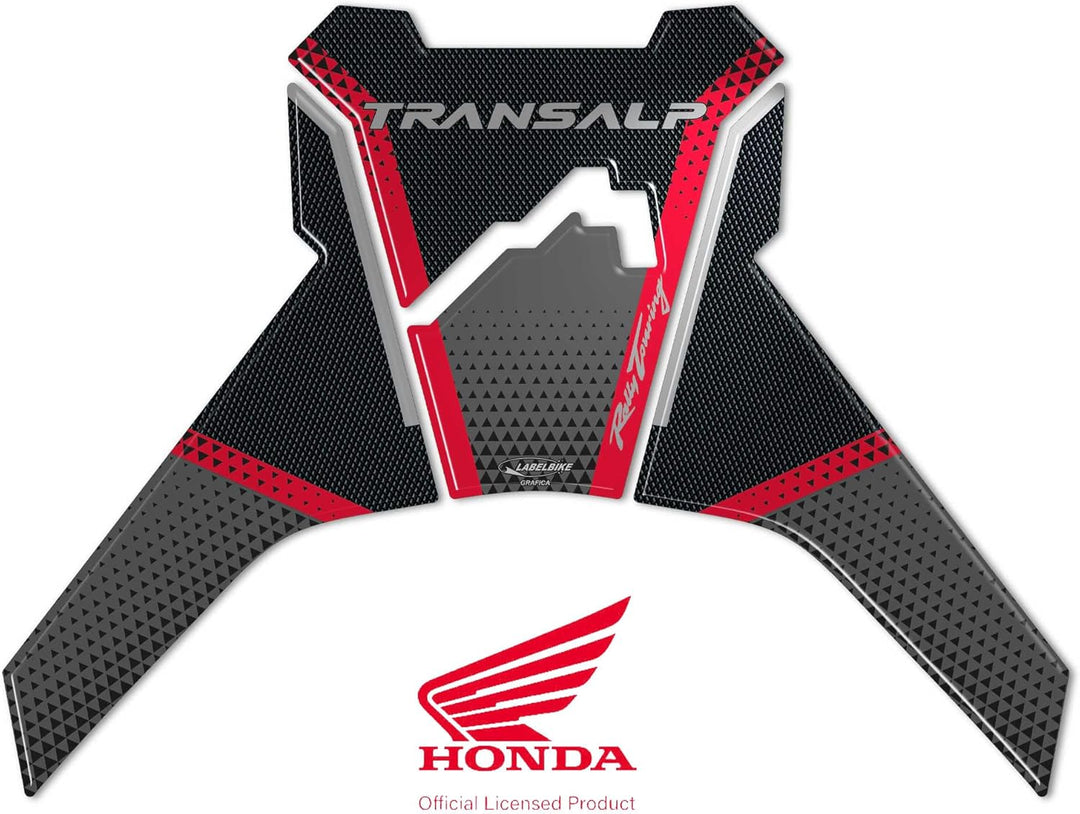 labelbike - Tankpad Aufkleber aus 3D-Harz Dekoration und Schutz des Motorradtanks kompatibel mit Hon