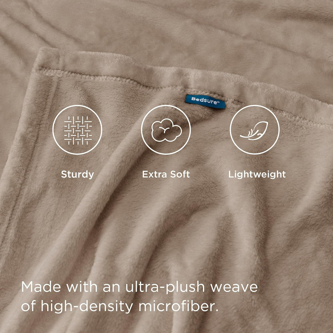 BEDSURE Kuscheldecke Flauschig Decke Fleecedecke - Wohndecke Warm Winter Weich, Sofadecke XXL, Decke