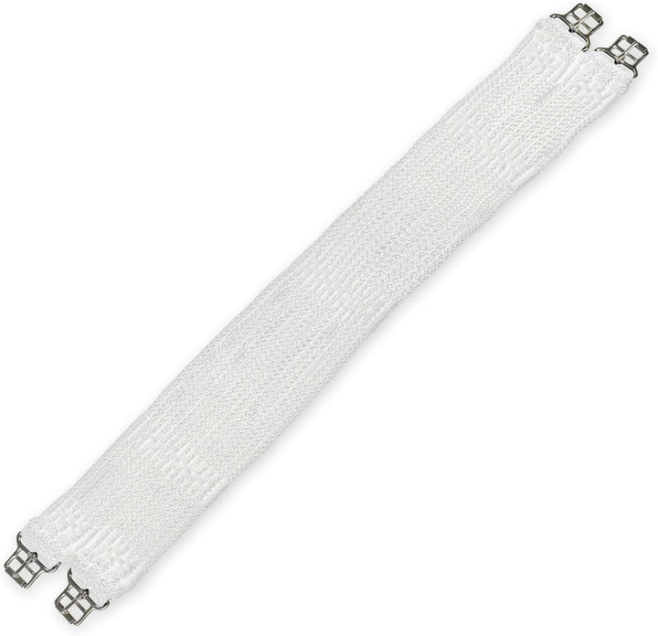 Stübben Kordelgurt mit rostfreien Edelstahlschnallen, Schwarz 145cm