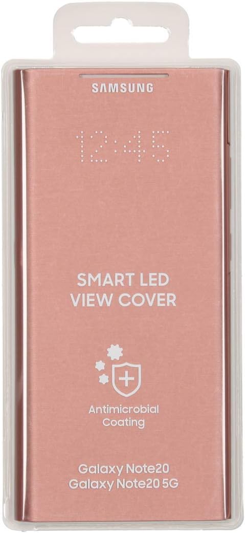 Samsung Note20 LED View Cover, braun Kupfer Note20 LED Cover