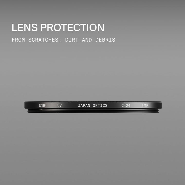 Gobe 58 mm UV-Objektivfilter (1Peak) Schwarz 58mm, 58mm