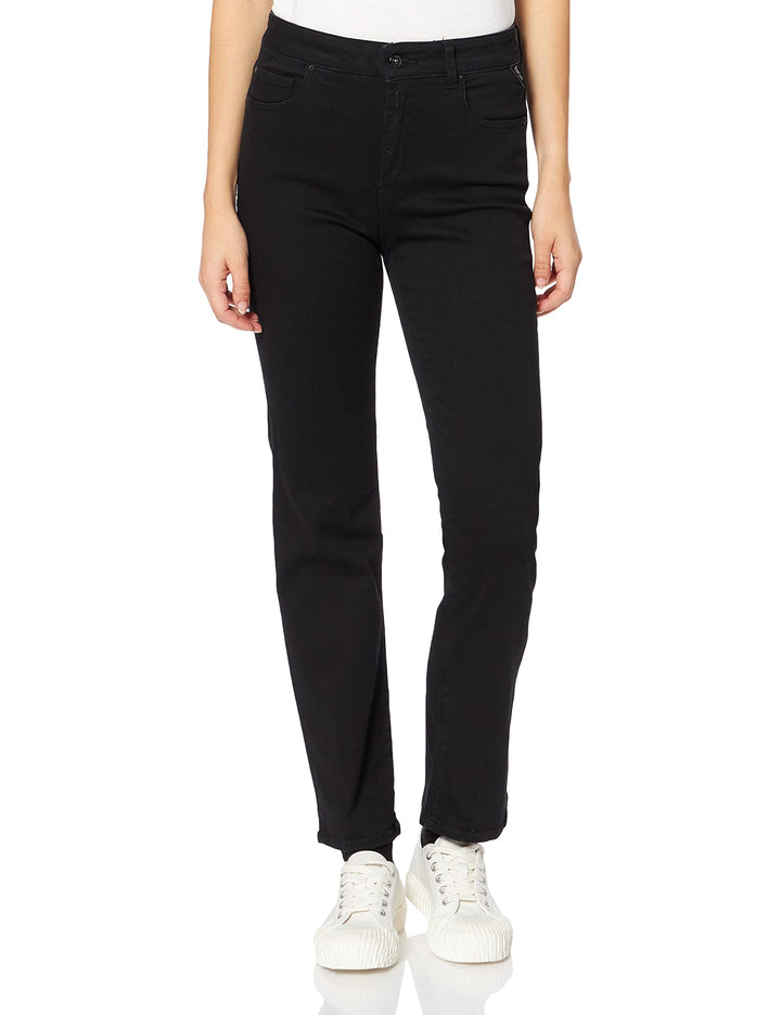 Replay Damen Florie Jeans 26W / 28L Schwarz (098 Black), 26W / 28L Schwarz (098 Black)