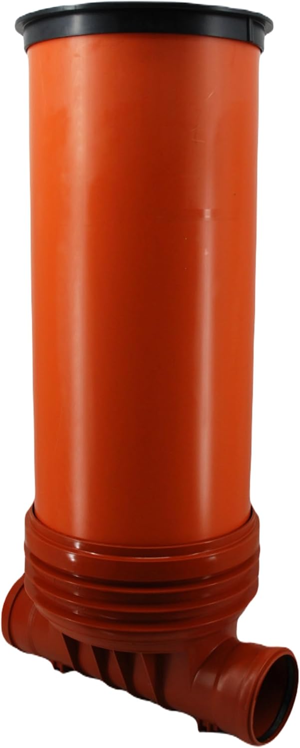 KG Kontrollschacht DN 400/2 x Anschlüsse160-125-110 Höhe 0,5m bis 2m Revisionsschacht Abwasserschach