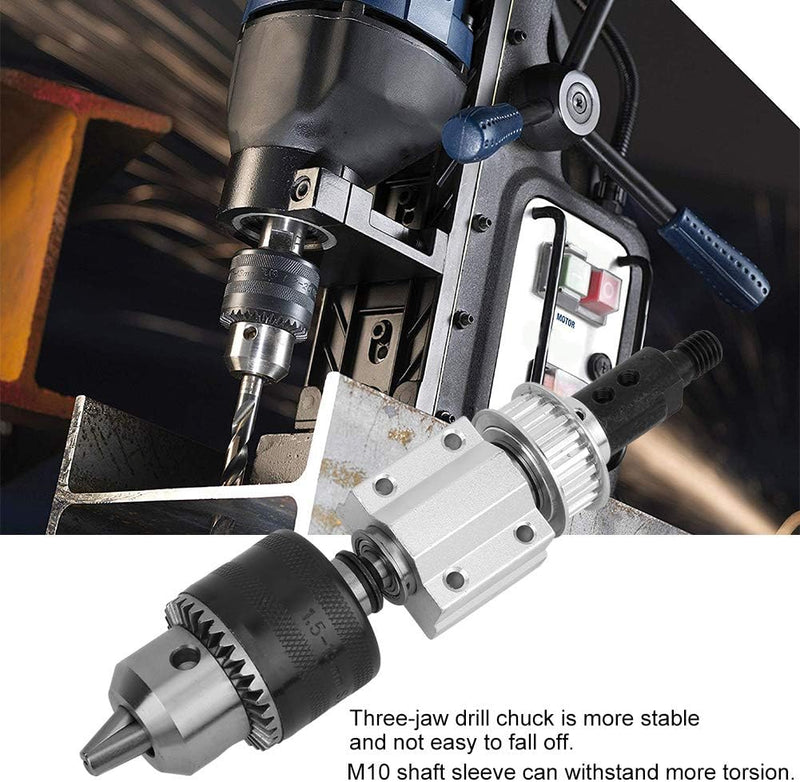 B16 Bohrfutter M10 Sl, Tischbohrmaschine Unpowered Spindle Assembly DIY Holzbearbeitung Schneidzubeh