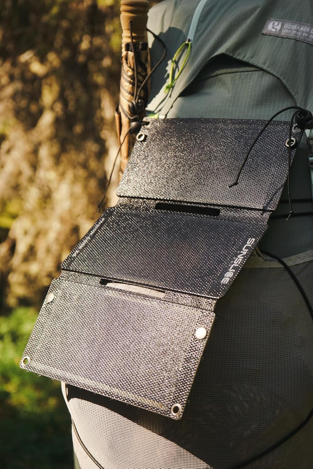 Solar Ladegerät Outdoor 10W – Tragbares faltbares Solarpanel mit USB-A & USB-C – Solarcharger leicht