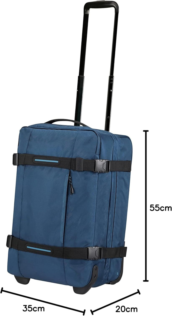 American Tourister Urban Track, Reisetasche mit 2 Rollen, 55 cm, 55 L, Blau (Combat Navy) Blau (Comb
