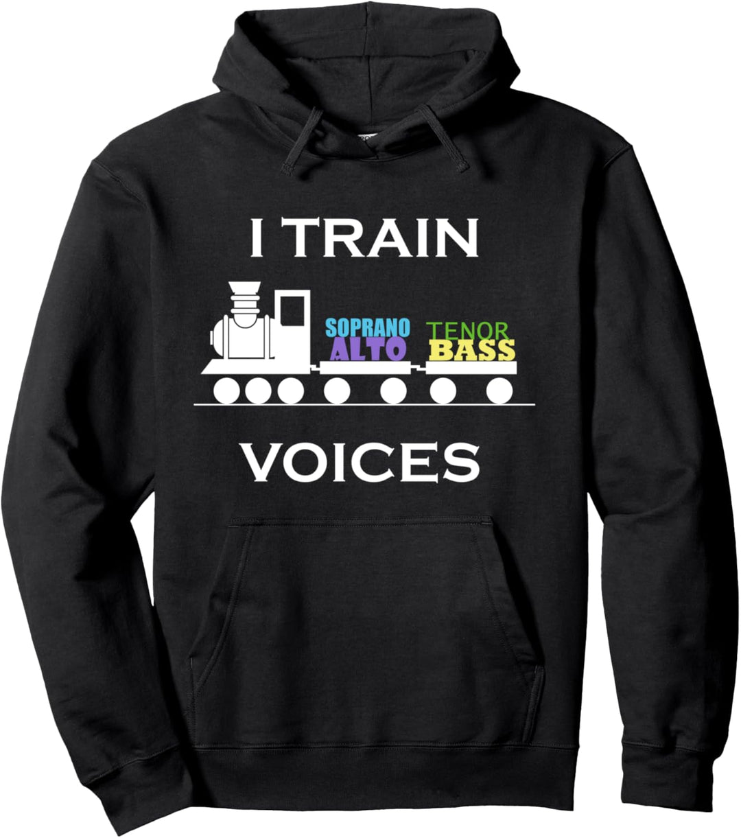 Stimmen trainieren Lustige Sprüche Vocal Coach Gesangslehrer Pullover Hoodie
