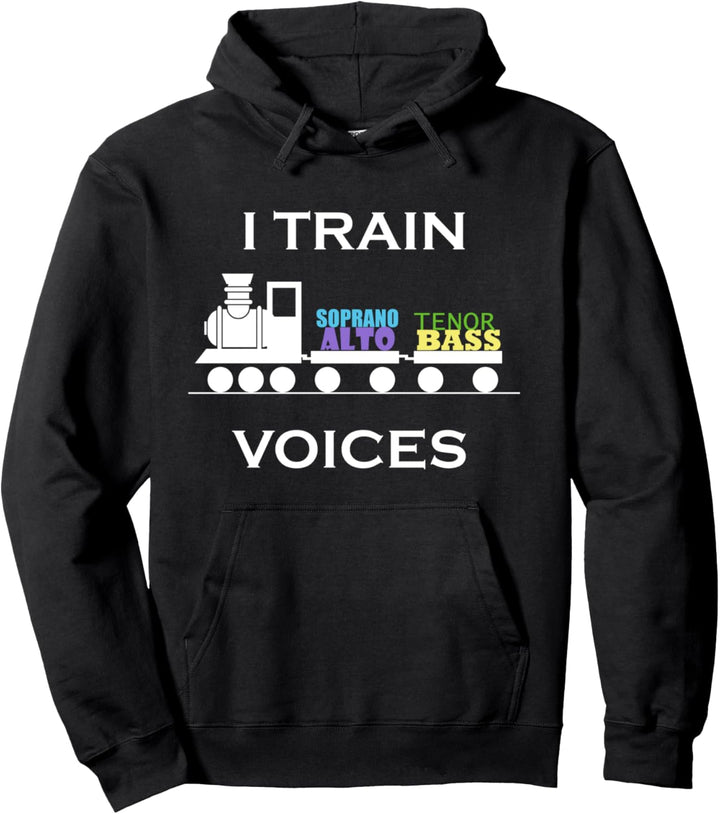Stimmen trainieren Lustige Sprüche Vocal Coach Gesangslehrer Pullover Hoodie