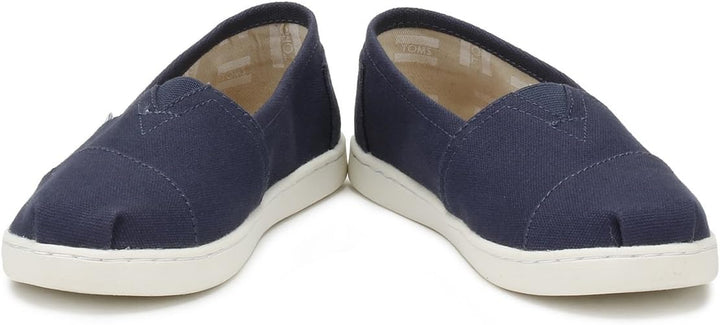 TOMS Unisex Kinder Alpargata Core Flache Slipper 30 EU Marineblau, 30 EU Marineblau