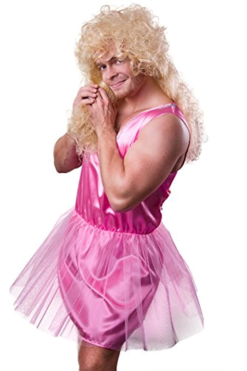 TH-MP Zahnfee Kostüm Herren pink Ballerina Balletttänzerin Herrenkostüm Junggesellenabschied (XXXL)