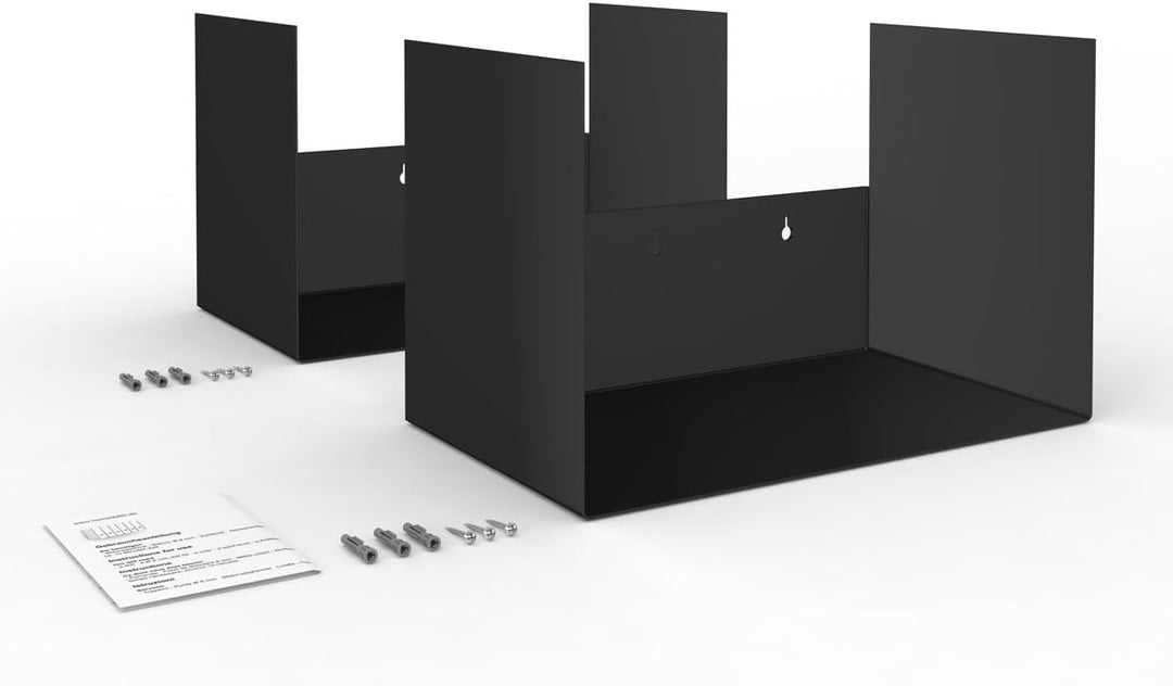 home3000 Kaminholzregal aus Metall in schwarz - Ambiente und Charme im Wohnraum - Stück - auch für O