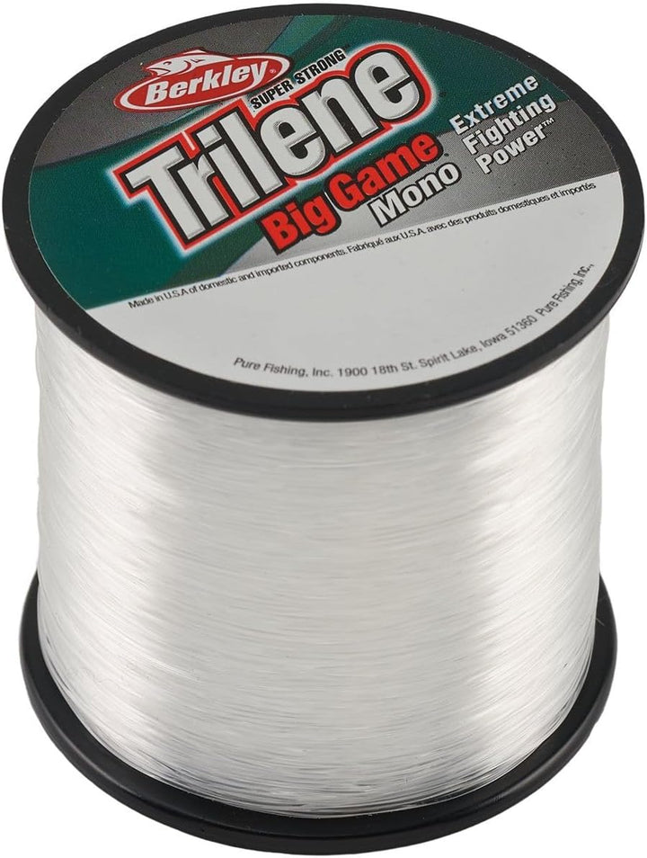 Berkley Big Game Trilene Monofilament Individuelle Spool 10lb farblos, 10lb farblos