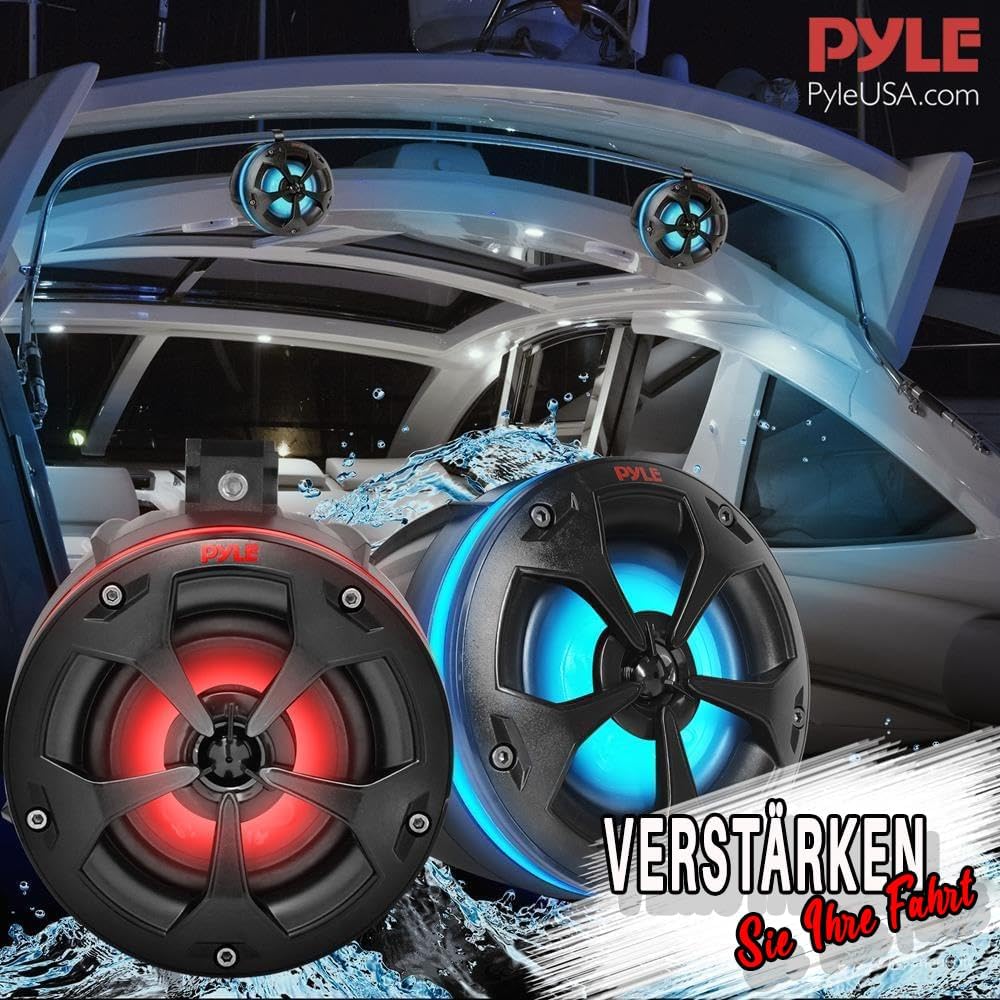 Pyle Outdoor Box Wasserdicht – Outdoor Speaker – Aussenlautsprecher Wasserfest 800W als Lautsprecher